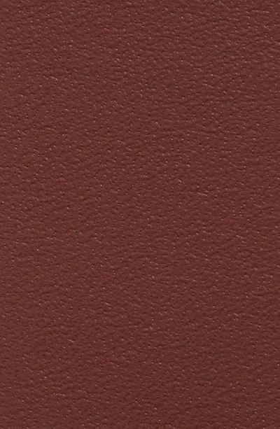 Shop Loewe Anagram Buckle Reversible Leather Belt In Tile Red/ Nude/ Gold 2753