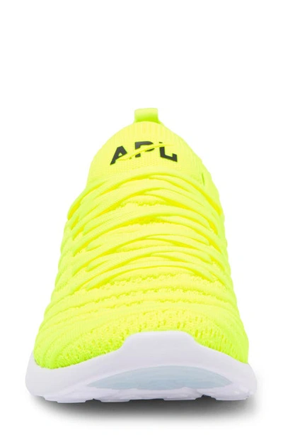 Shop Apl Athletic Propulsion Labs Techloom Wave Hybrid Running Shoe In Energy / Black / White