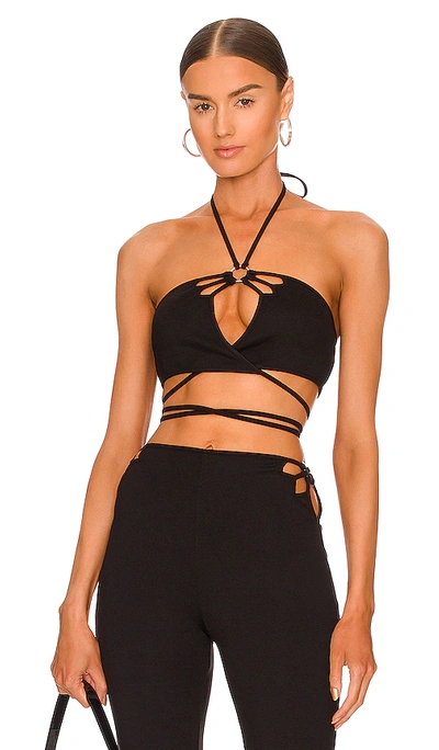 Shop H:ours Olivia Crop Top In Black