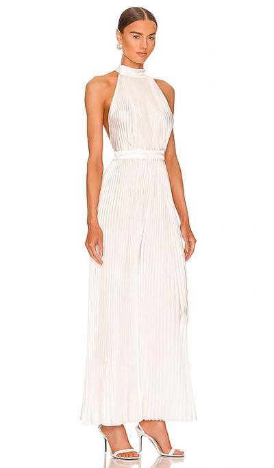 Shop L'idée Cinema Jumpsuit In White