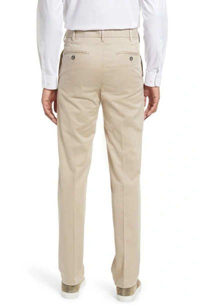 Vintage 1946 Stretch Cotton Flat Front Pants In Khaki