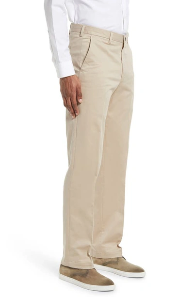 Vintage 1946 Stretch Cotton Flat Front Pants In Khaki