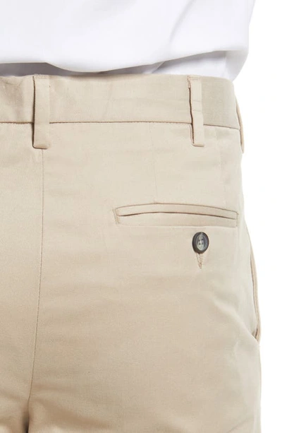 Vintage 1946 Stretch Cotton Flat Front Pants In Khaki