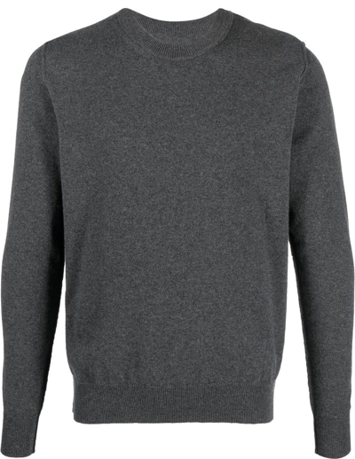 Shop Maison Margiela Men's Grey Cashmere Sweater