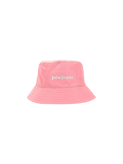 Shop Palm Angels Women's Pink Cotton Hat