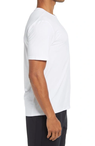 Shop Nike Dri-fit Static Training T-shirt In White/ Black