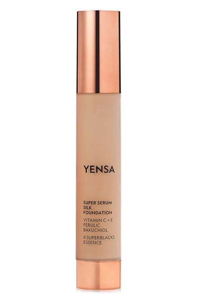 Shop Yensa Super Serum Silk Foundation, 1 oz In Medium Warm