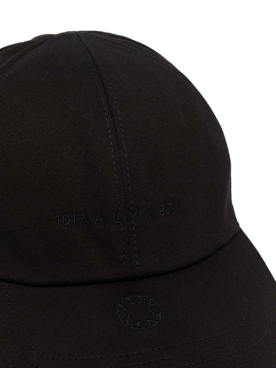 Shop Alyx 1017  9sm Unisex Logo Cap In Black