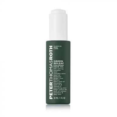 Shop Peter Thomas Roth Green Releaf Calming Face Oil In Default Title