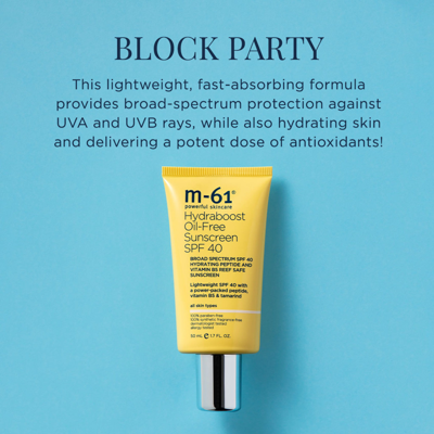 M-61 Hydraboost Oil-free Sunscreen Spf 40 In Default Title