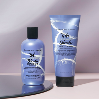 Shop Bumble And Bumble Illuminated Blonde Shampoo In 8.5 oz | 250 ml