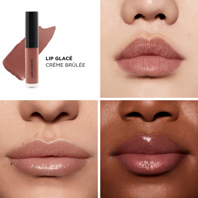 Shop Laura Mercier Lip Glacé Lip Gloss In Crème Brulee