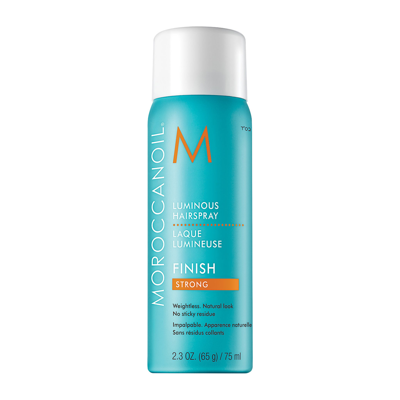 Shop Moroccanoil Luminous Hairspray Strong In 2.3 oz | 75 ml (travel)
