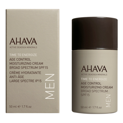 Shop Ahava Men Age Moist Cream Spf 15 In Default Title
