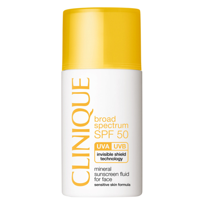 Shop Clinique Mineral Sunscreen Fluid For Face - Broad Spectrum Spf 50 In Default Title