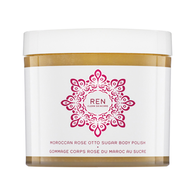 Shop Ren Clean Skincare Moroccan Rose Otto Sugar Body Polish In Default Title