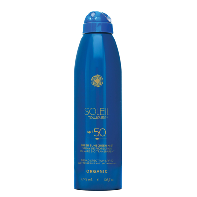 Shop Soleil Toujours Organic Sheer Sunscreen Mist Spf 50 In Default Title