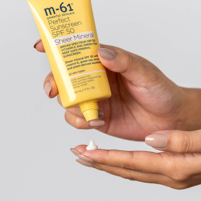 Shop M-61 Perfect Sheer Mineral Sunscreen Spf 50 In Default Title