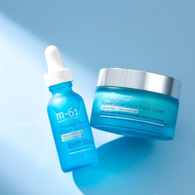 M-61 Powerglow Pro+ Niacinamide+neuropeptide Neck Cream In Default Title