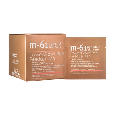 Shop M-61 Powerglow Peel Gradual Tan In 30 Treatments