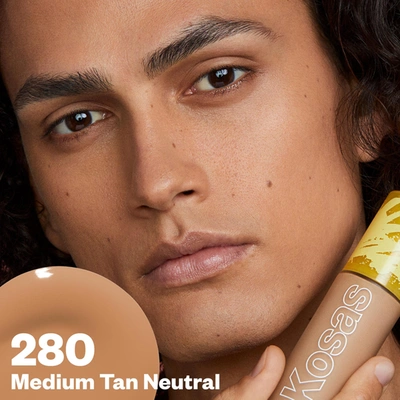 Shop Kosas Revealer Skin Improving Foundation Spf 25 In Medium Tan Neutral 280