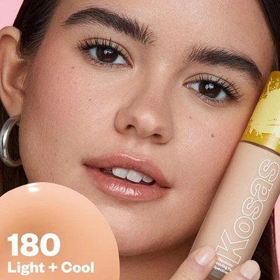 Shop Kosas Revealer Skin Improving Foundation Spf 25 In Light+ Cool 180