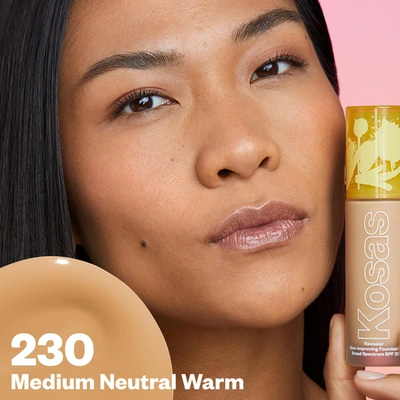 Shop Kosas Revealer Skin Improving Foundation Spf 25 In Medium Neutral Warm 230