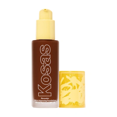 Shop Kosas Revealer Skin Improving Foundation Spf 25 In Rich Deep Neutral Olive 430