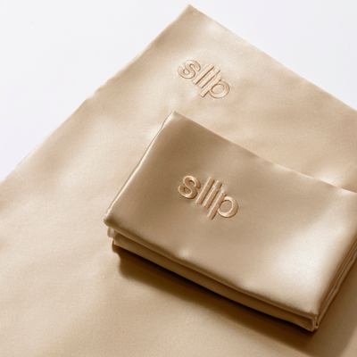 Slip Pure Silk Queen Pillowcase In Caramel
