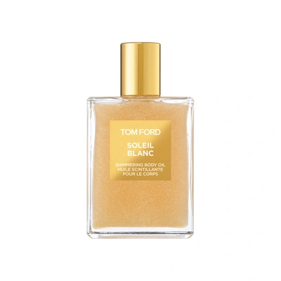 Tom Ford Private Blend Soleil Blanc Shimmering Body Oil 45ml In White