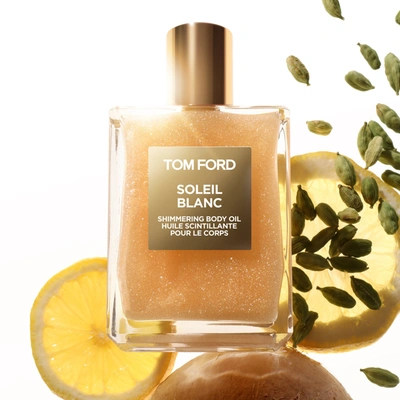 Tom Ford Private Blend Soleil Blanc Shimmering Body Oil 45ml In White