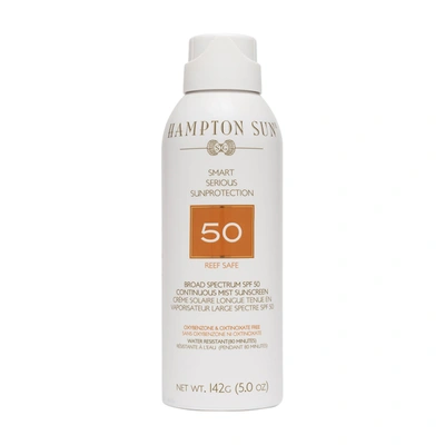 Shop Hampton Sun Broad Spectrum Spf 50 Continuous Mist Sunscreen In Default Title