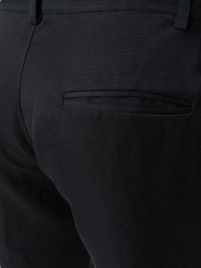 Shop Ann Demeulemeester Men Double Hem Trousers In Black
