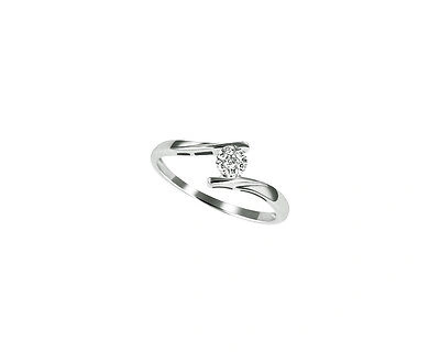 Pre-owned Passion Diamant Damen Ring 0,08 Ct. Weissgold Weisse Brillanten Schmuckbox Und Zertifikat