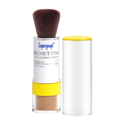 Shop Supergoop (re)setting 100% Mineral Powder Spf 35 In Deep