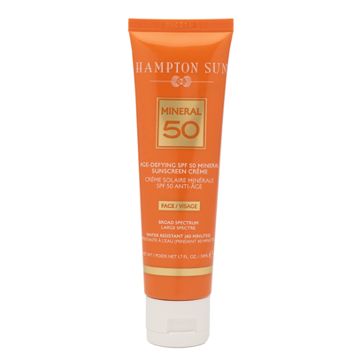 Shop Hampton Sun Age Defying Mineral For Face Spf 50 In Default Title