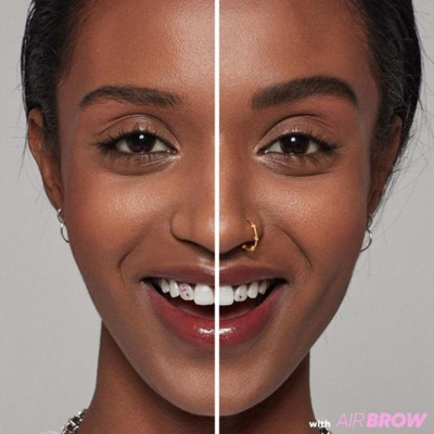 Kosas Air Brow Tinted Volumizing Treatment Gel In Brown Black