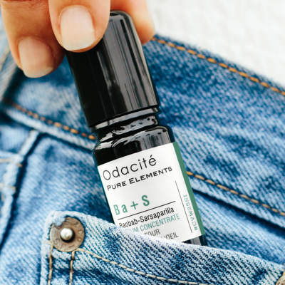 Odacite Ba+s Baobab + Sarsaparilla Eye Contour Serum Concentrate Roller In Default Title