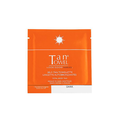 Shop Tantowel Classic Total Body Self-tan Towelette 5 Pack In Medium To Dark