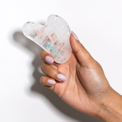 M-61 Clear Quartz Gua Sha In Default Title