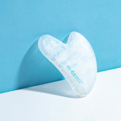 M-61 Clear Quartz Gua Sha In Default Title