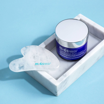 M-61 Clear Quartz Gua Sha In Default Title