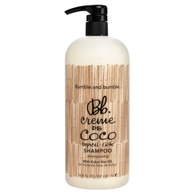 Shop Bumble And Bumble Creme De Coco Shampoo In Litre