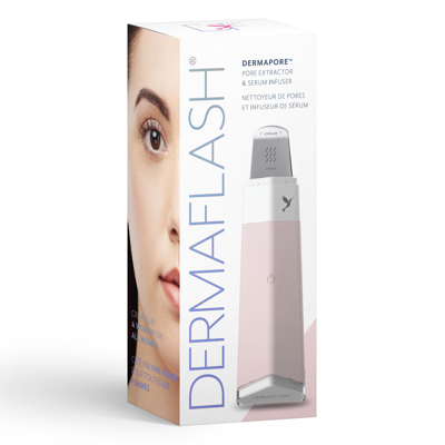 Shop Dermaflash Dermapore Ultrasonic Pore Extractor & Serum Infuser, Icy Pink In Default Title