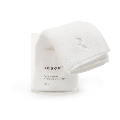 Resore Face Washer Set In White