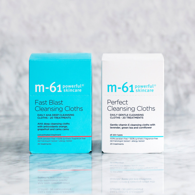 Shop M-61 Fast Blast Cleansing Cloths In 30 Treatments