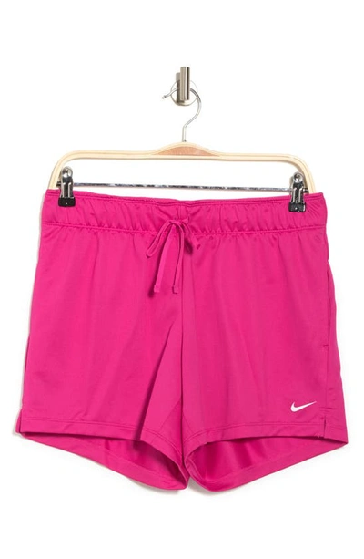 Shop Nike Attack Sport Shorts In Active Pink/ White