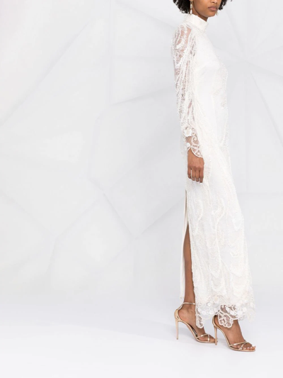 Shop V:pm Atelier Lace Maxi Dress In White