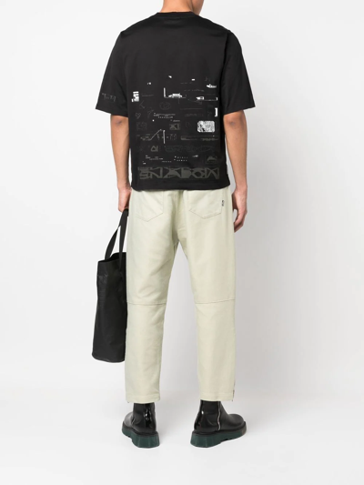 Shop Stone Island Shadow Project Short Sleeve T-shirt In Black