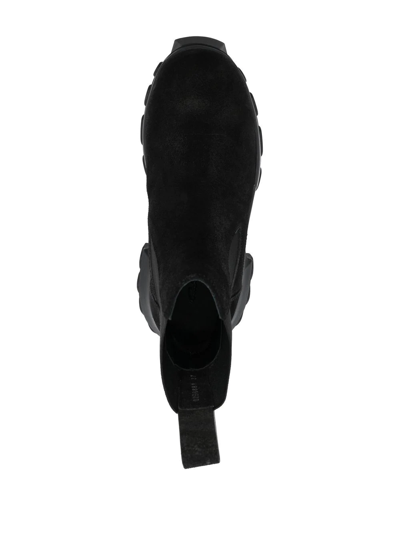 Shop Rick Owens Beatle Bozo Ankle-length Boots In Schwarz